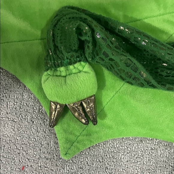 Pottery Barn Green Dragon Kids Costume - Picture 4 of 7